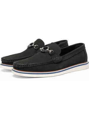 Ducavelli Modica Deri Nubuk Erkek Günlük Ayakkabı Loafer Ayakkabı