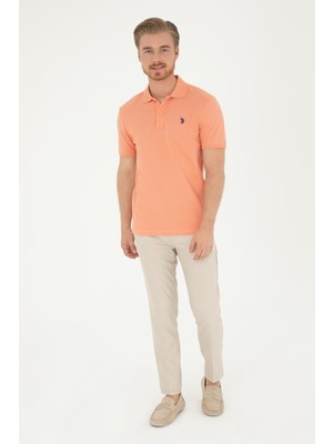 U.S. Polo Assn. Erkek Camel Pantolon (Kanvas-Chino) 50283964-VR015
