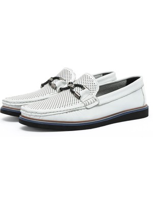 Ducavelli Gela Deri Erkek Günlük Ayakkabı Loafer Ayakkabı