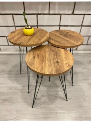 İndirim Rüzgarıı Zigon Sehpa Çay Sehpası Servis Sehpası Dekoratif