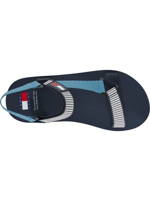 Tommy Hilfiger Lacivert Erkek Sandalet Tjm Casual