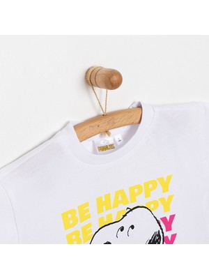 Peanuts Snoopy Tshirt Kız Bebek