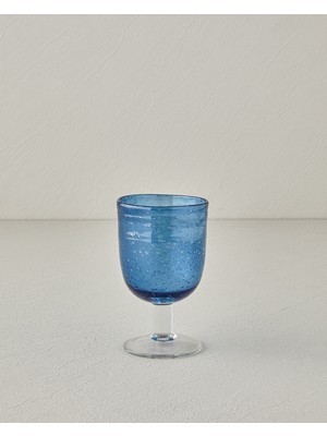 English Home Arzu Sabancı Calle Cam El Yapımı Kadeh 320 ml Mavi