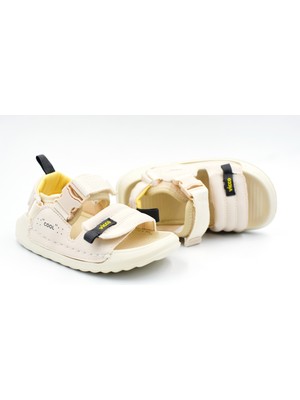 Vicco (321.F24Y.213-05) Rave Phlon Hafif Taban Cırtlı Çocuk Sandalet Bej