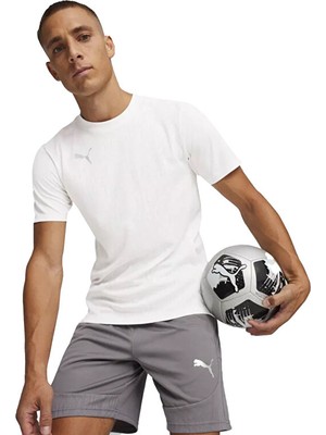 Puma Teamfinal Training Jersey Erkek Futbol Antrenman Tişörtü 65855704 Beyaz