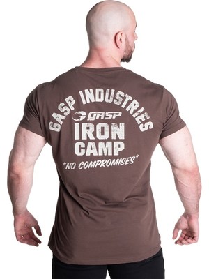 Gasp Throwback Tee V2, Timber