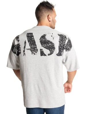 Gasp Iron Thermal Tee, Grey Melange