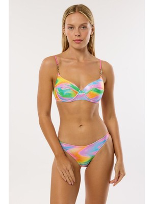 Ayyıldız 4660 Parlak Pembe Bikini Takımı