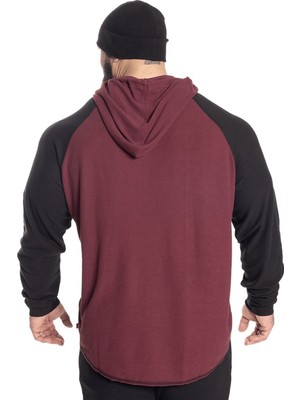 Gasp L/s Thermal Hoodie, Maroon