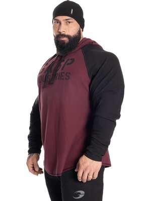 Gasp L/s Thermal Hoodie, Maroon