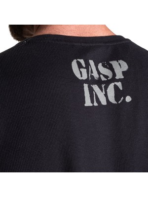 Gasp Thermal Gym Sweater, Asphalt