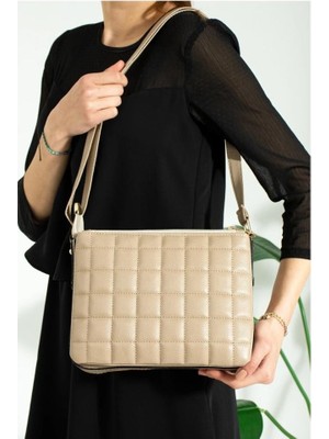 Lamia Shoes Lamia Çapraz Askılı Kapitone Dikişli Günlük Omuz Çantası