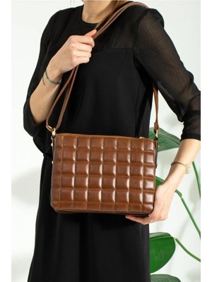 Lamia Shoes Lamia Çapraz Askılı Kapitone Dikişli Günlük Omuz Çantası