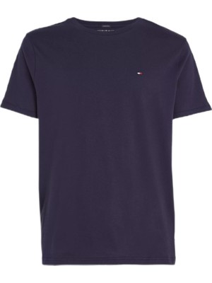 Tommy Hilfiger Erkek Lacivert T-Shirt