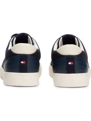 Tommy Hilfiger Th Hı Vulc Low Summer Cvs Mavi Erkek Sneaker