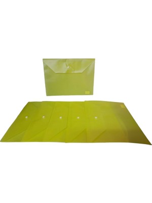 Stilo 140 Micron Çıtçıtlı Dosya Sarı ( 6 Adet )