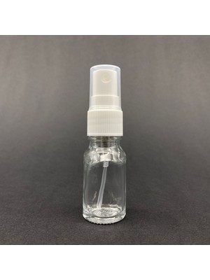 JUNİBELİW 9 Adet Çok Amaçlı Şeffaf 10ML Sprey Fısfıs Kolonya Dezenfektan Cam Şişe Fıs Fıs 9X10ML