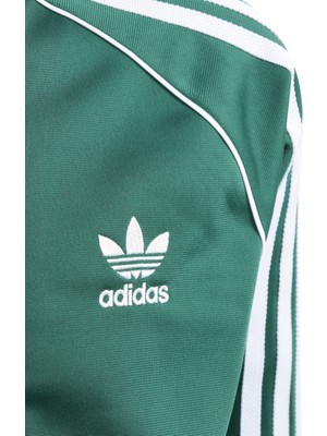 adidas Fermuarlı Yaka Düz Siyah Erkek Eşofman Üstü IN8477-SST Track Top