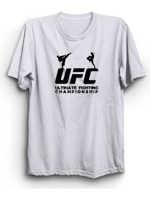 The Fame Ufc, Ultimate Fighting Championship, MN08 Baskılı, %100 Pamuk Tişört
