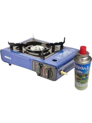Nurgaz Tekli Portatif Kamp Ocak Piknik Tüpüne Uyumlu 1 Kartuş Hediye Diğer Renkleri Sayfamızda