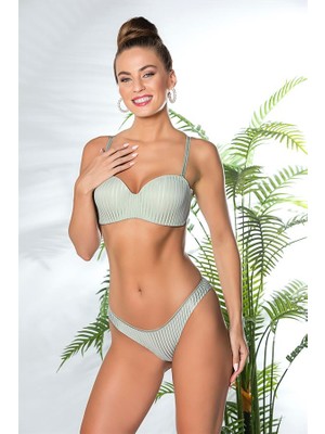 Straplez Lotus Sütyen Ve Slip Külot Takım (brf31761)