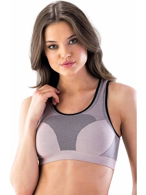 Emos Avm Biyeli Desenli Spor Sütyen 4026