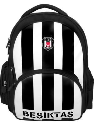 Beşiktaş Lisanslı Me Collectıon 3 Bölmeli Okul Çantası 24352 Siyah