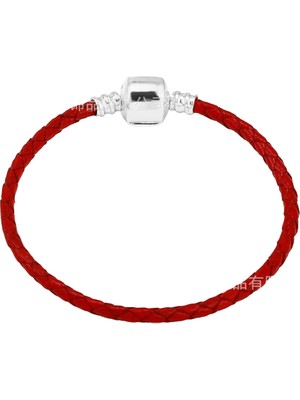 Asaf Accessory Deri Bileklik Logolu