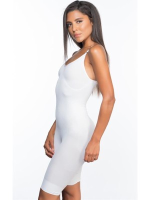 Emos Avm Beyaz Emay 2071 Ince Paçalı Boy Korse