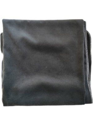 Sera Okey Oyun Masa Örtüsü Kadife Koyu Gri 140x140 cm Kaliteli Kumaşla Tasarlandı