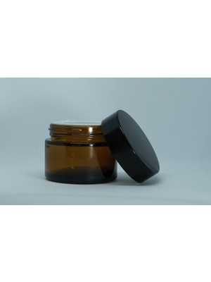 Boş Krem Şişesi 50 ml 2 Adet Amber Boş Şişe