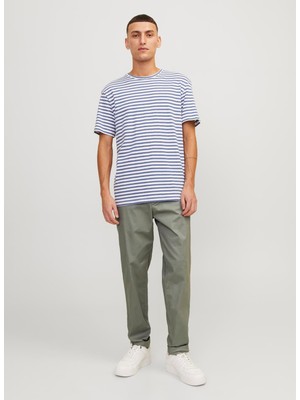 Jack & Jones Normal Bel Normal Paça Haki Erkek Pantolon Jpstace Jjsummer Chıno