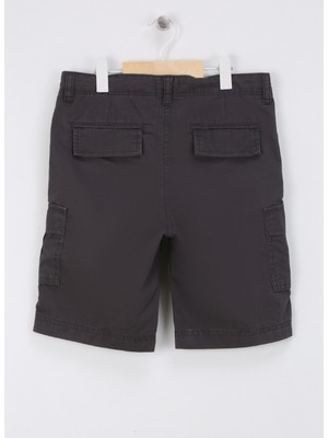 Jack & Jones Normal Bel Normal Füme Erkek Şort Jpstcole Jjcampaıgn Short Jnr