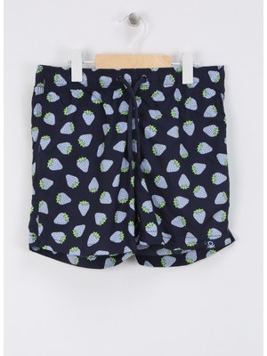 Benetton Indigo Erkek Şort Mayo 624P54MX0X00P
