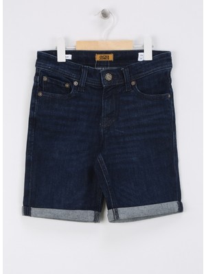 Jack & Jones Normal Bel Normal Açık Mavi Erkek Denim Şort Jjırıck Jjorıgınal Shorts Am 600 Jn