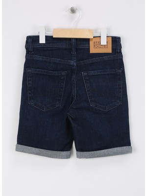 Jack & Jones Normal Bel Normal Açık Mavi Erkek Denim Şort Jjırıck Jjorıgınal Shorts Am 600 Jn