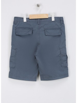 Jack & Jones Normal Bel Normal Mavi Erkek Şort Jpstcole Jjcampaıgn Short Jnr