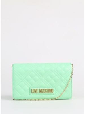 Love Moschino Yeşil Kadın 13X16X12 cm Çapraz Çanta JC4079PP1ILA0802