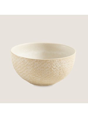 Chakra Beja Çorba Kasesi 16 cm Krem