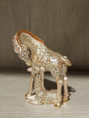 Miamantra Swarovski Taşlı Zürafa Mücevherlik / Dekoratif Biblo