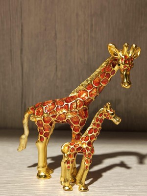 Miamantra Swarovski Taşlı Zürafa Mücevherlik / Dekoratif Biblo