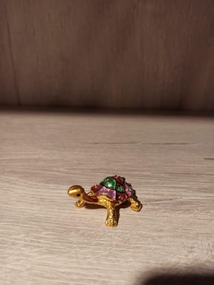 Miamantra Swarovski Taşlı Kaplumbağa Mücevherlik / Dekoratif Biblo