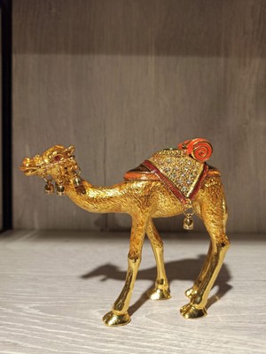Miamantra Swarovski Taşlı Deve Mücevherlik / Dekoratif Biblo