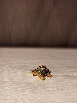 Miamantra Swarovski Taşlı Kaplumbağa Mücevherlik / Dekoratif Biblo