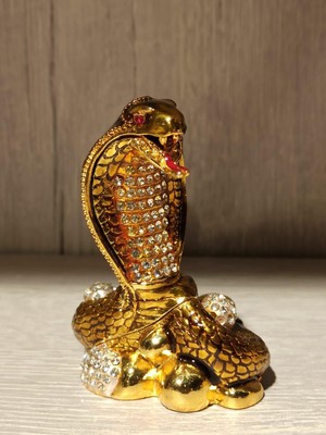 Miamantra Swarovski Taşlı Yılan Mücevherlik / Dekoratif Biblo