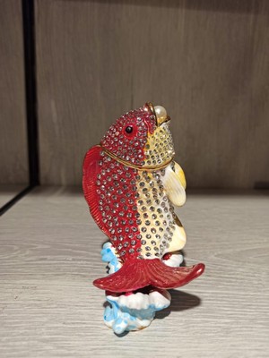 Miamantra Swarovski Taşlı Balık Mücevherlik / Dekoratif Biblo