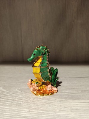 Miamantra Swarovski Taşlı Deniz Atı Mücevherlik / Dekoratif Biblo