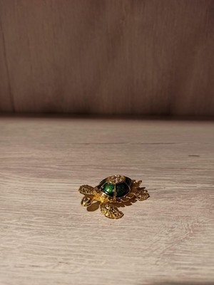 Miamantra Swarovski Taşlı Kaplumbağa Mücevherlik / Dekoratif Biblo