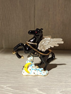 Miamantra Swarovski Taşlı Pegasus At Mücevherlik / Dekoratif Biblo