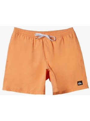 Quiksilver Everyday Solid Volley Erkek Çocuk Yüzme Şortu Turuncu AQBJV03054-NJF0